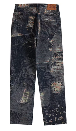 Supreme Archive Denim Jacquard Regular Jean (SS23)