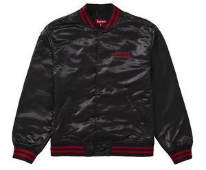 Supreme Thrasher Satin Varsity Jacket (FW21)