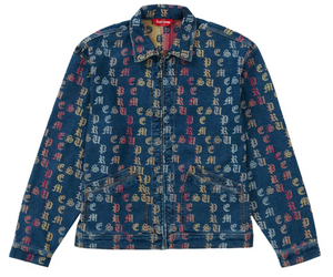 Supreme Gradient Jacquard Denim Work Jacket (SS22)
