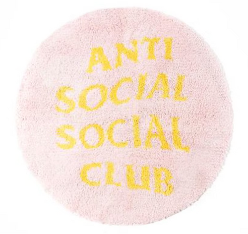 Anti Social Social Club No Shoes Inside Rug (SS21)