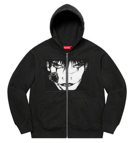 Supreme The Crow Zip Up Hooded Sweatshirt (FW21)