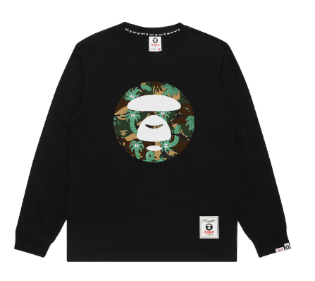 AAPE x Steve Harrington Complex Con L/S Tee ('18)