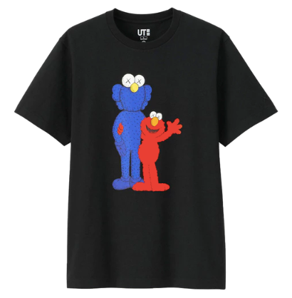 KAWS x Uniqlo x Sesame Street BFF Elmo Tee (SS18)