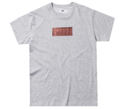 Kith Treats Chocolate Tee Heather Grey