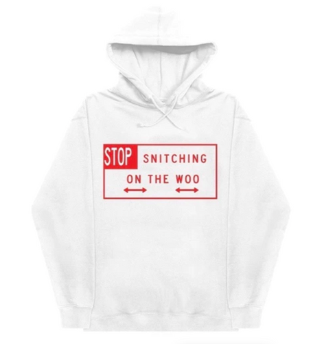 VLONE x Pop Smoke Stop Snitching Hoodie (2020)