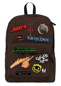 Travis Scott Cactus Jack Backpack With Patch Set (2020)