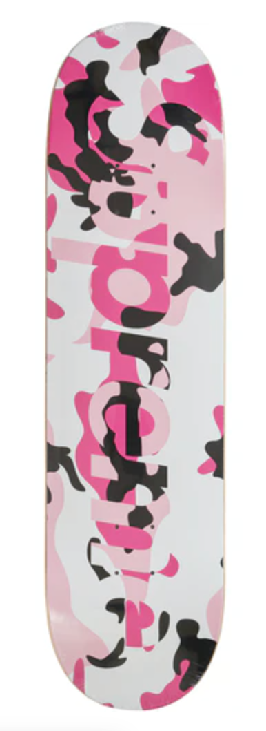Supreme Camo Logo Skateboard (FW20)