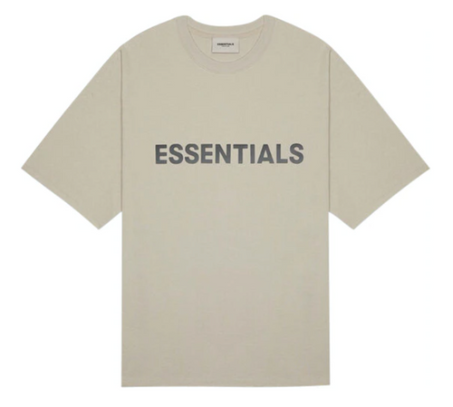 FEAR OF GOD ESSENTIALS 3D Silicon Applique Boxy Tee (SS20)