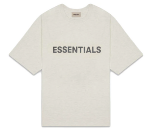 FEAR OF GOD ESSENTIALS 3D Silicon Applique Boxy Tee (SS20)