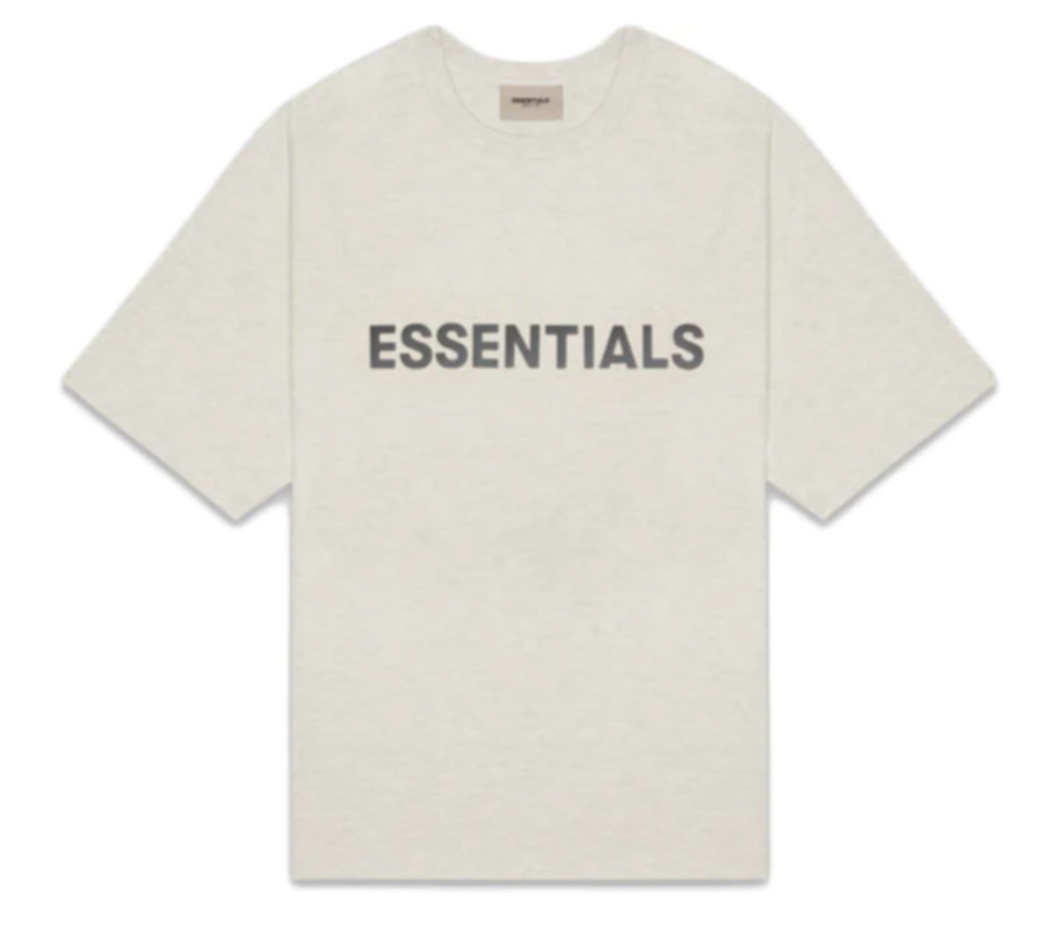 FEAR OF GOD ESSENTIALS 3D Silicon Applique Boxy Tee (SS20)