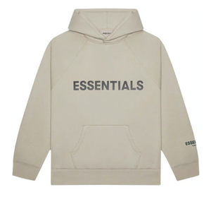FEAR OF GOD ESSENTIALS 3D Silicon Applique Pullover Hoodie (SS20)