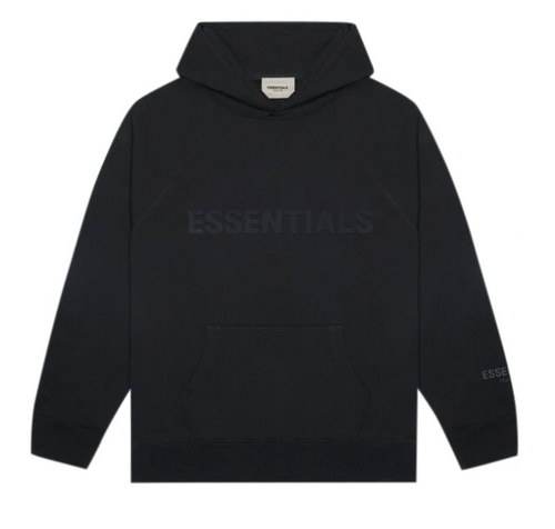 FEAR OF GOD ESSENTIALS 3D Silicon Applique Pullover Hoodie (SS20)