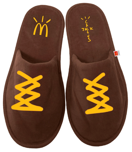 Travis Scott x McDonald's Cactus Jack House Slippers (FW20)