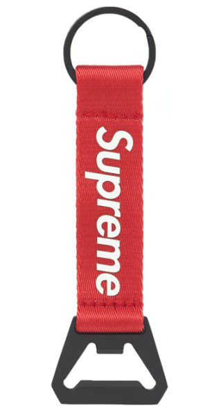 Supreme Bottle Opener Webbing Keychain (FW21)
