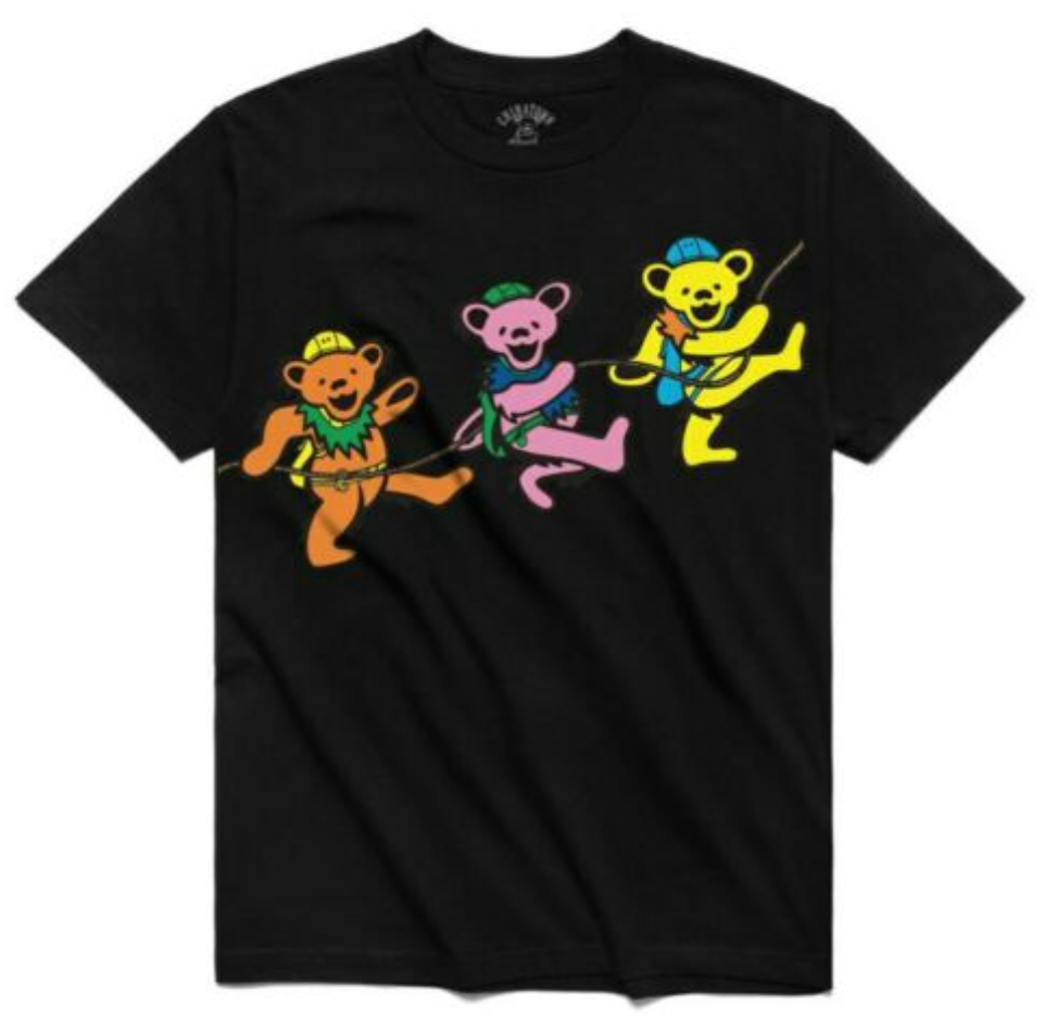 Chinatown Market x Grateful Dead PMA Black Tee (2020)