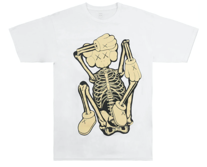 KAWS SKELETON NEW FICTION Tee (FW21)