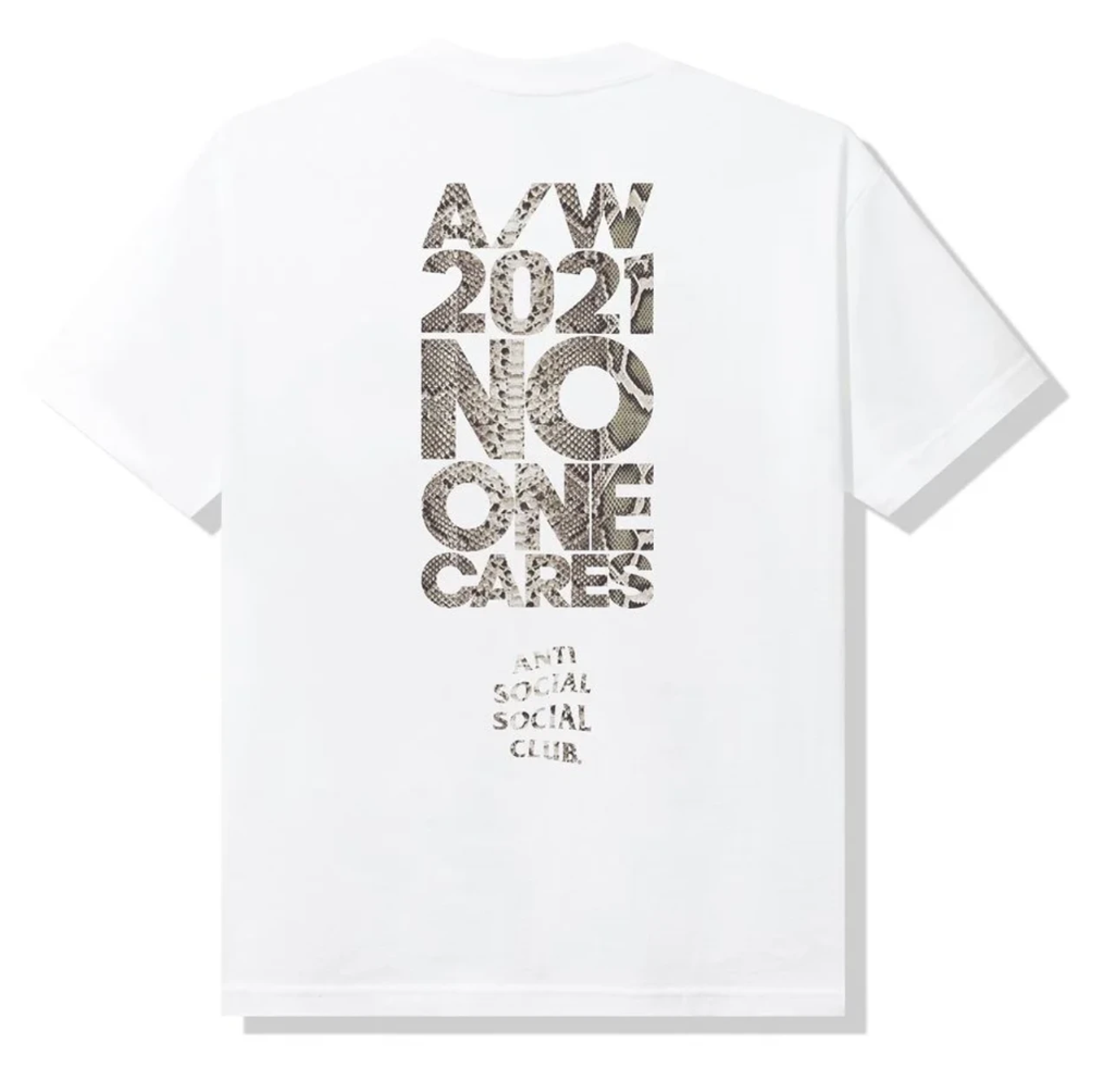 Anti Social Social Club No1 Curr Noone Cares (FW21)