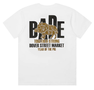 BAPE x DSM Year of the Pig Tee ('19)