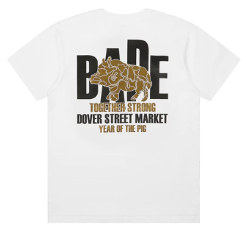 BAPE x DSM Year of the Pig Tee ('19)
