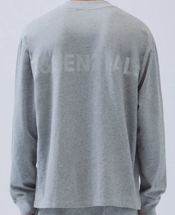 FEAR OF GOD ESSENTIALS 3M Boxy L/S Tee (FW19)