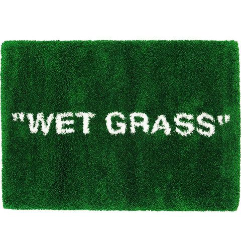 Virgil Abloh x IKEA MARKERAD “WET GRASS” Rug