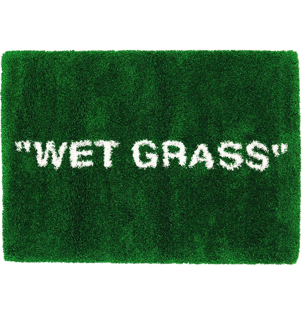 Virgil Abloh x IKEA MARKERAD “WET GRASS” Rug