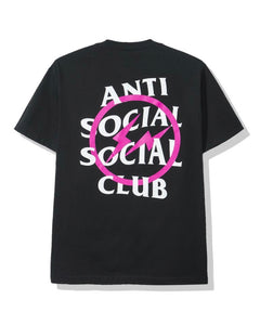 Anti Social Social Club x Fragment Pink Bolt Tee