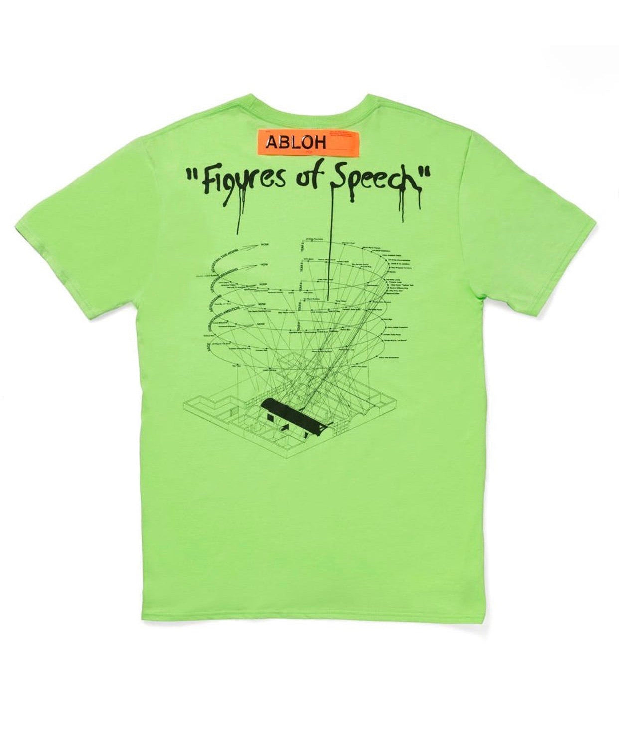 Virgil Abloh ICA Graffiti T-Shirt Green