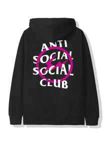 Anti Social Social Club x Fragment Pink Bolt Hoodie