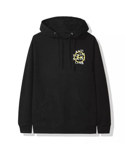 Anti Social Social Club x Fragment Yellow Bolt Hoodie